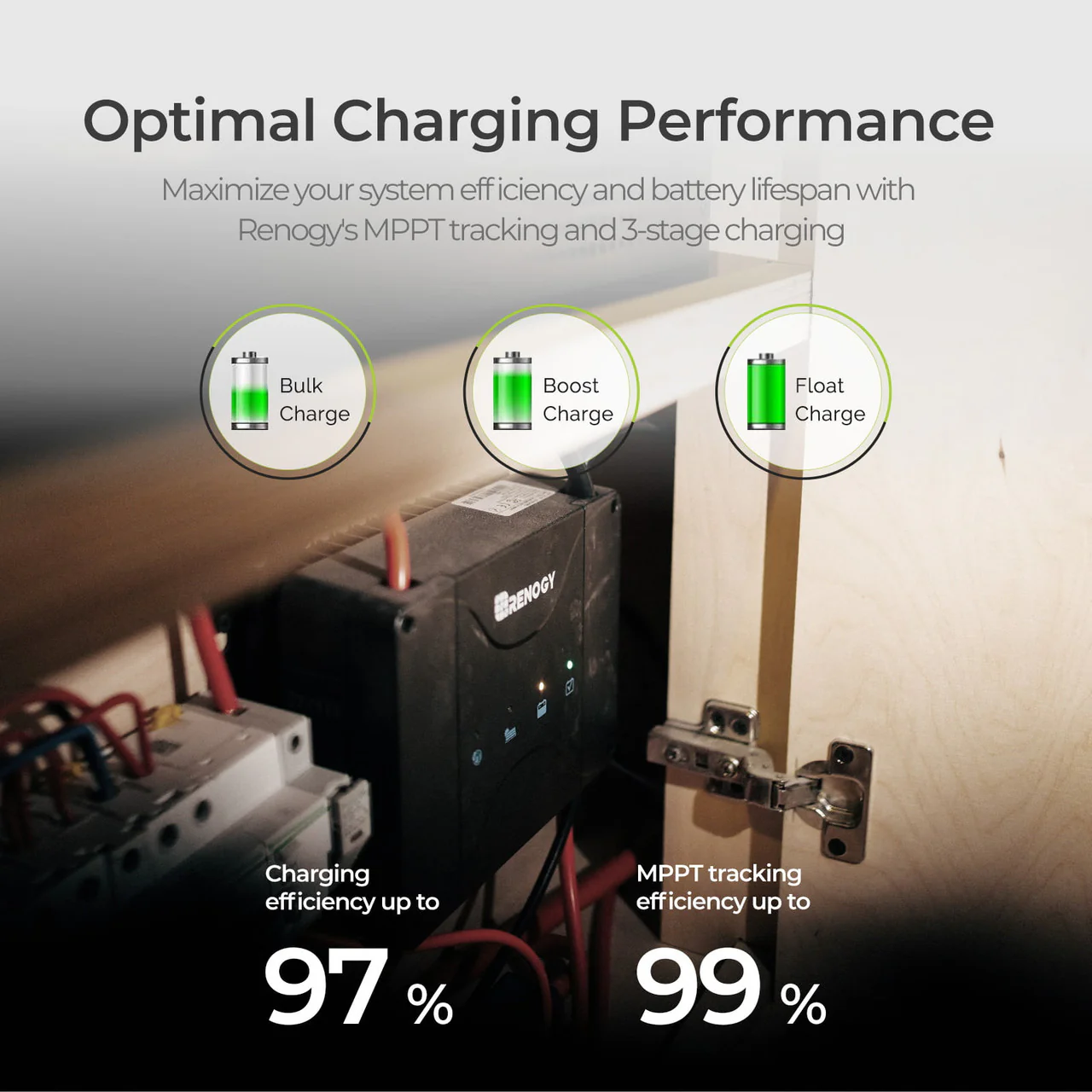 12V 30/50A DC-DC On-Board Battery Charger with MPPT - Image 4