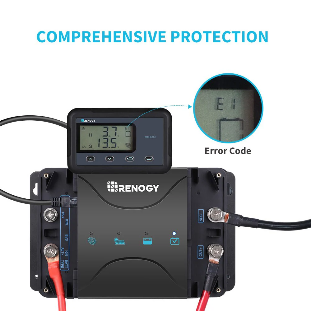 Monitoring Screen for DC-DC MPPT Battery Charger Series - Image 4