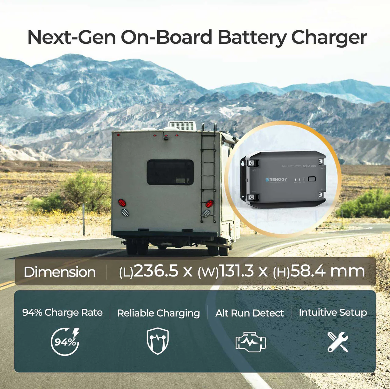 Renogy 12V 20A DC to DC Battery Charger - Image 7