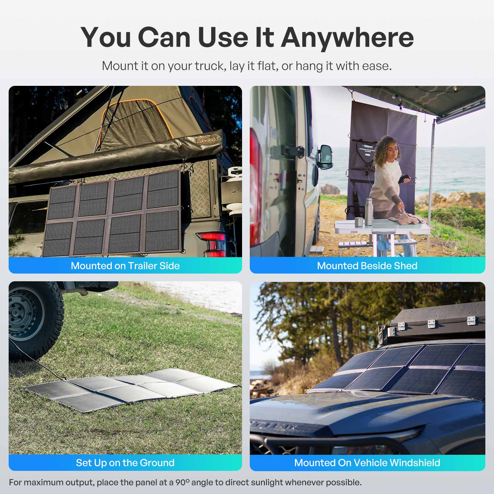 400W/200W Lightweight N-type Portable Solar Panel Blanket - Image 7