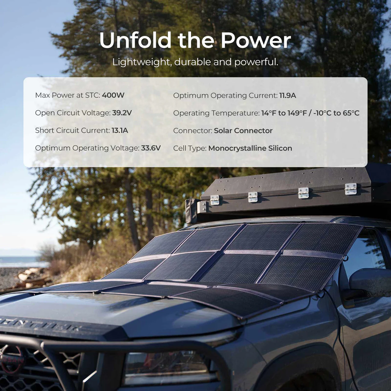 400W Lightweight N-type Portable Solar Panel Blanket - Image 3