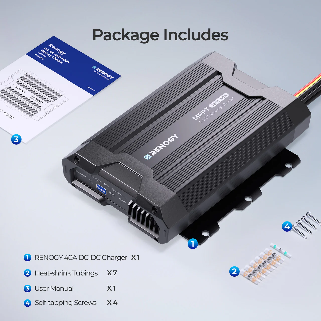 RENOGY 40A DC-DC Battery Charger with MPPT - Image 7