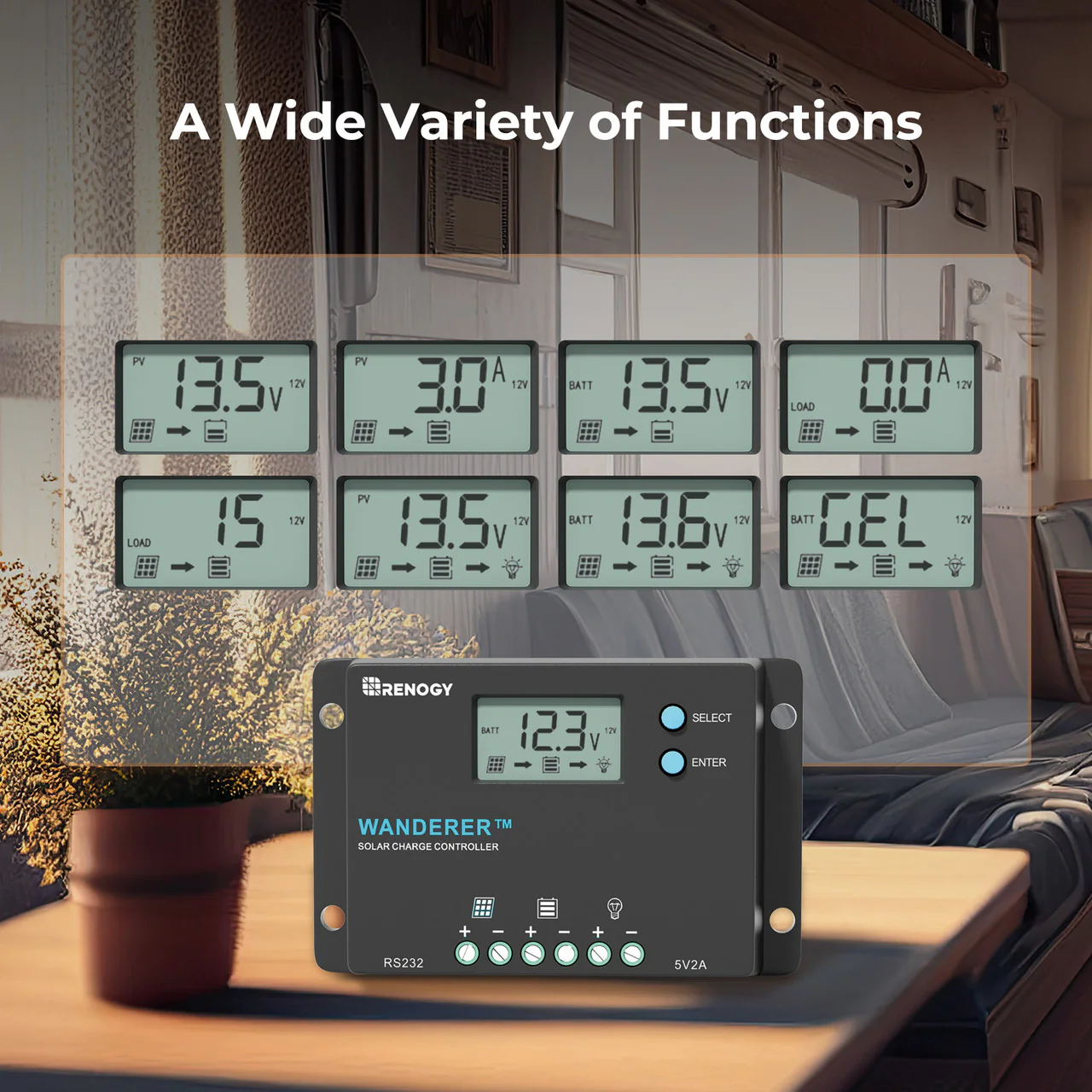 Wanderer 10A PWM Charge Controller - Image 9