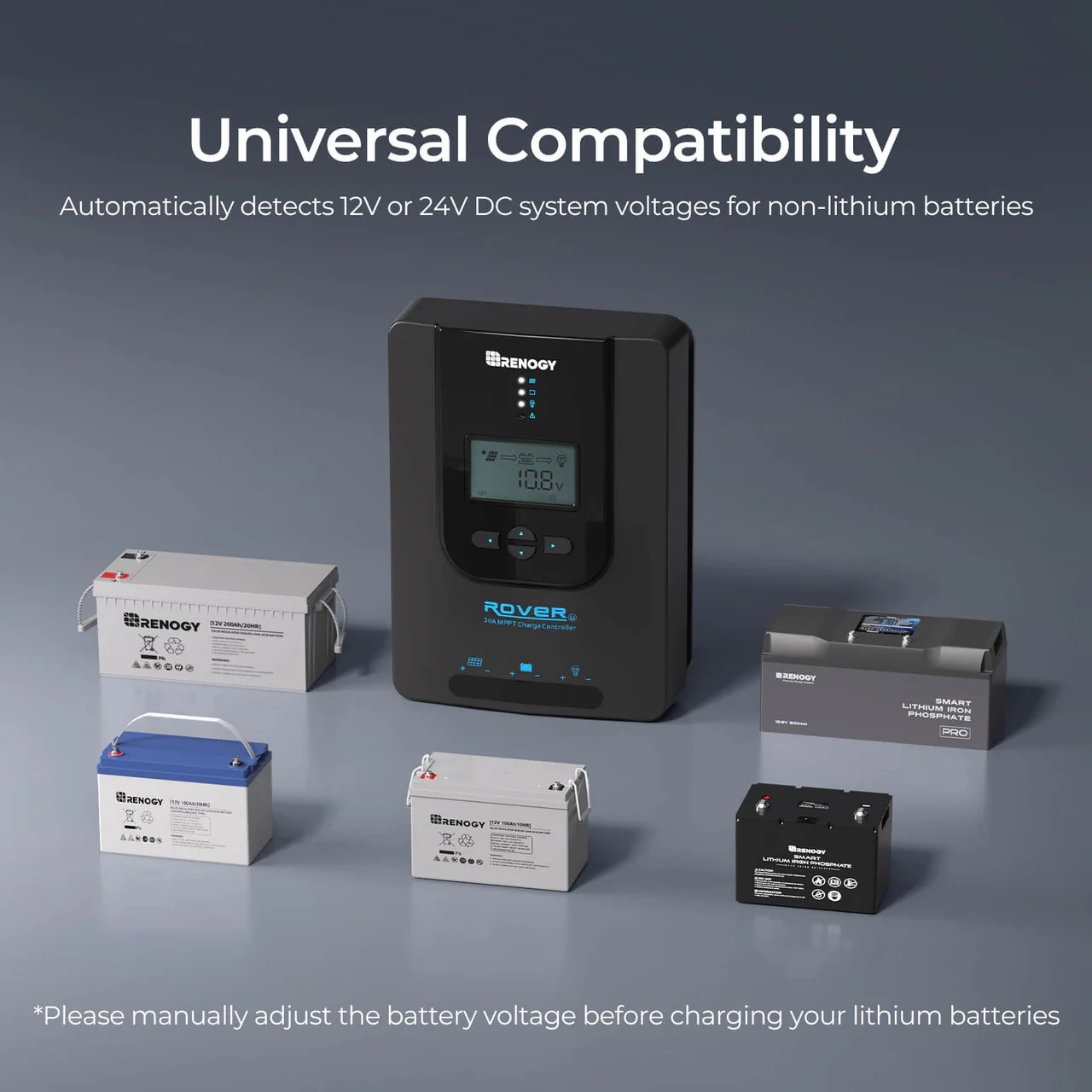 Rover Li 12V 20/30/40A MPPT Solar Charge Controller - Image 8