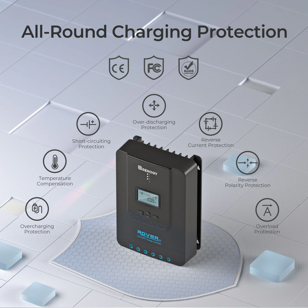 Rover Li 30 Amp MPPT Solar Charge Controller with Bluetooth - Image 5
