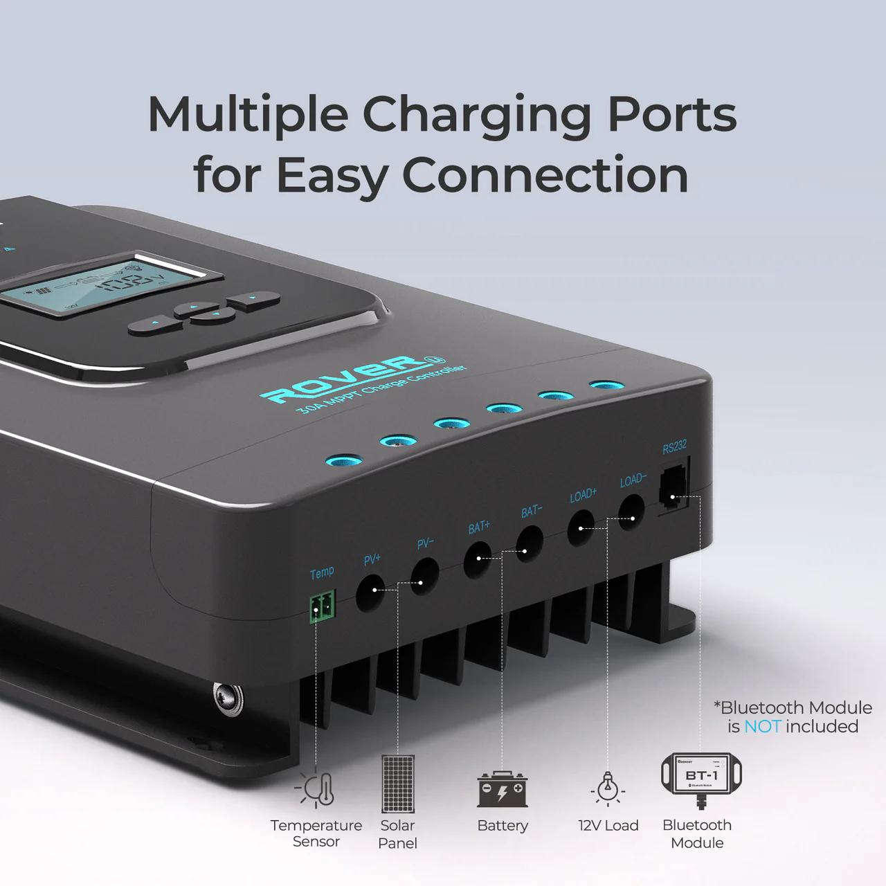 Rover Li 30 Amp MPPT Solar Charge Controller with Bluetooth - Image 7