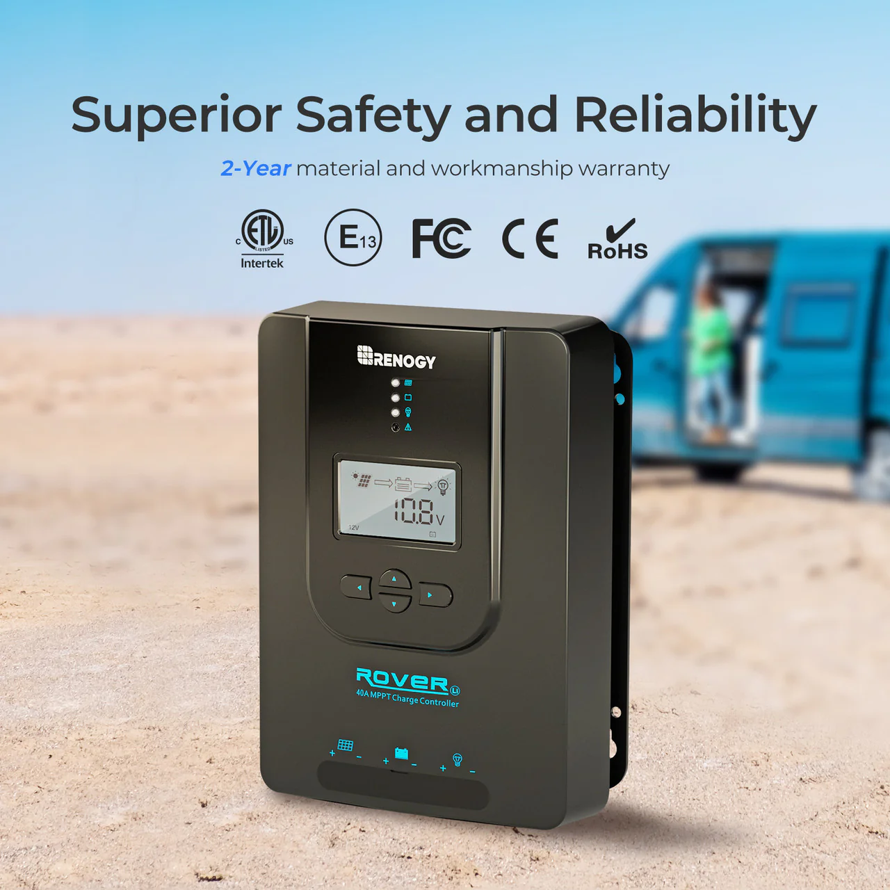 Rover Li 40 Amp MPPT Solar Charge Controller - Image 8